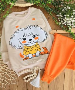 هاپوی کرم نارنجی تکرنگ 🌈