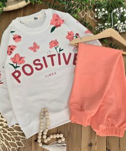 بلوز شلوار طرح پوسیتیو 🌈