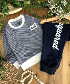 بلوز شلوار راه راه ریز 🌈