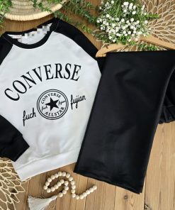 ست ستاره سفید مشکی سایز بزرگ 🌈