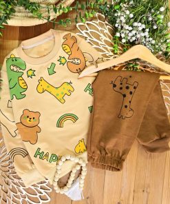 بلوز شلوار دایناسور هپی 🌈