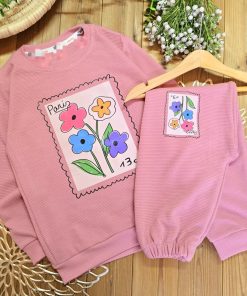 بلوز شلوار کبریتی چهارگل 🌈