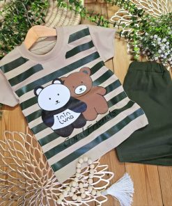 ست آستین کوتاه دوستان خوب 🌈