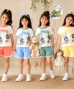 تیشرت شلوارک تدی نواردوزی 🌈