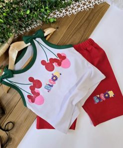 تاپ شلوارک میکی پاپیونی 🌈